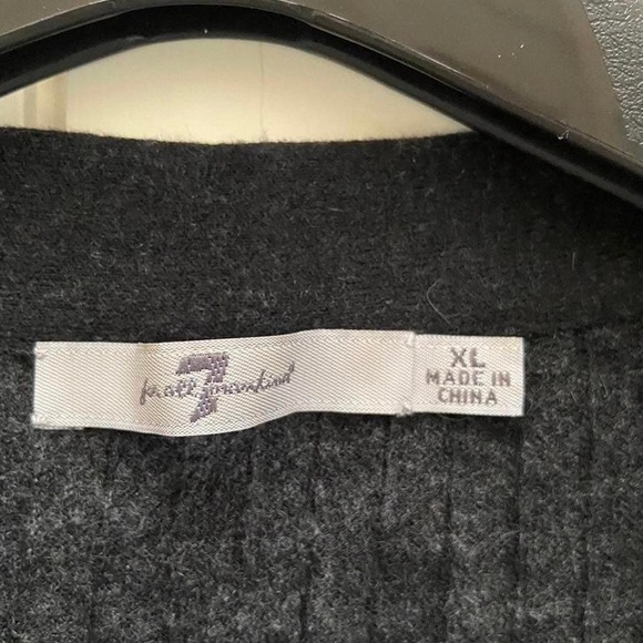 Vintage 7 For All Mankind Cashmere Cardigan - Picture 3 of 3
